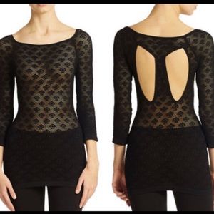 Intimately Free People Mesh Top